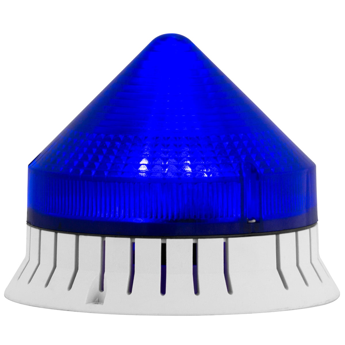 SIRENA - CTL1200 LED ACUSTICA fissa/lampeggiante suono continuo/intermittente 74db IP30 diam 120mm