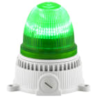 SIRENA - OVOLUX LED M luce multifunzione lampeggio fisso/semplice/doppio/triplo IP65 V12/24ACDC