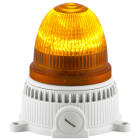 SIRENA - OVOLUX LED M luce multifunzione lampeggio fisso/semplice/doppio/triplo IP65 V90/240AC
