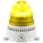 SIRENA - OVOLUX LED M luce multifunzione lampeggio fisso/semplice/doppio/triplo IP65 V90/240AC