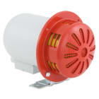 SIRENA - CELERE sirena elettromeccanica GRIGIA medie dimensioni suono lineare 110db IP43 V24DC