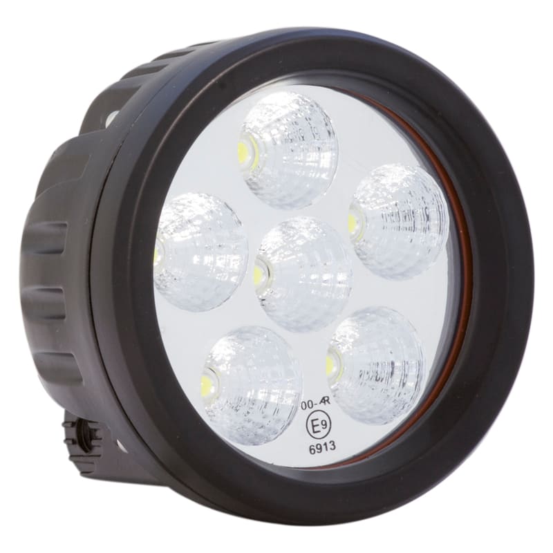 SIRENA - LED REV LAMP 18W 6LED V10/30DC BK