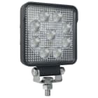 SIRENA - LED WORK LAMP 15W 9LED V10/30DC BK