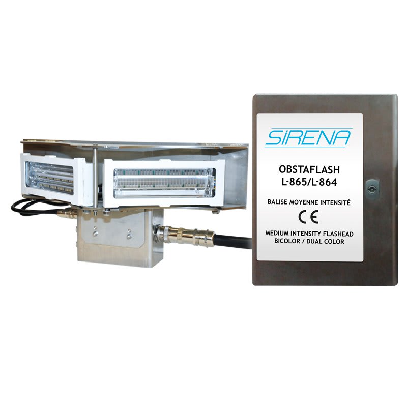 SIRENA - KIT OBSTAFLASH 3X120 L-864/C 48VDC R