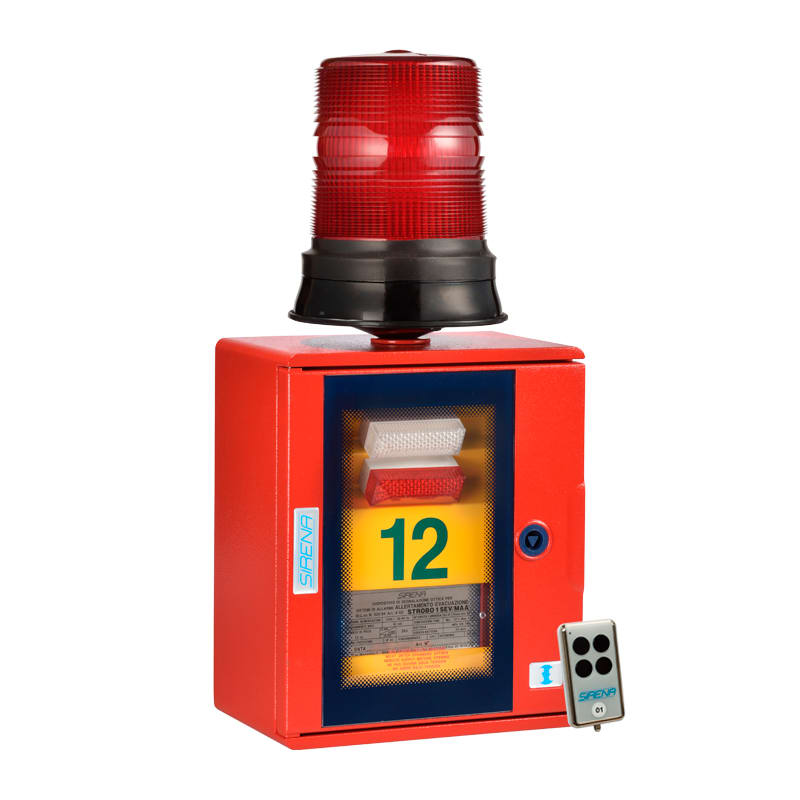 SIRENA - STR 1 SEV 4S AA V240AC RED