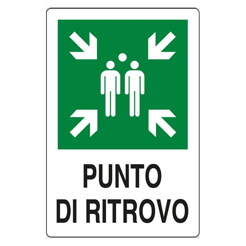 SIRENA - CARTELLO PUNTO DI RITROVO
