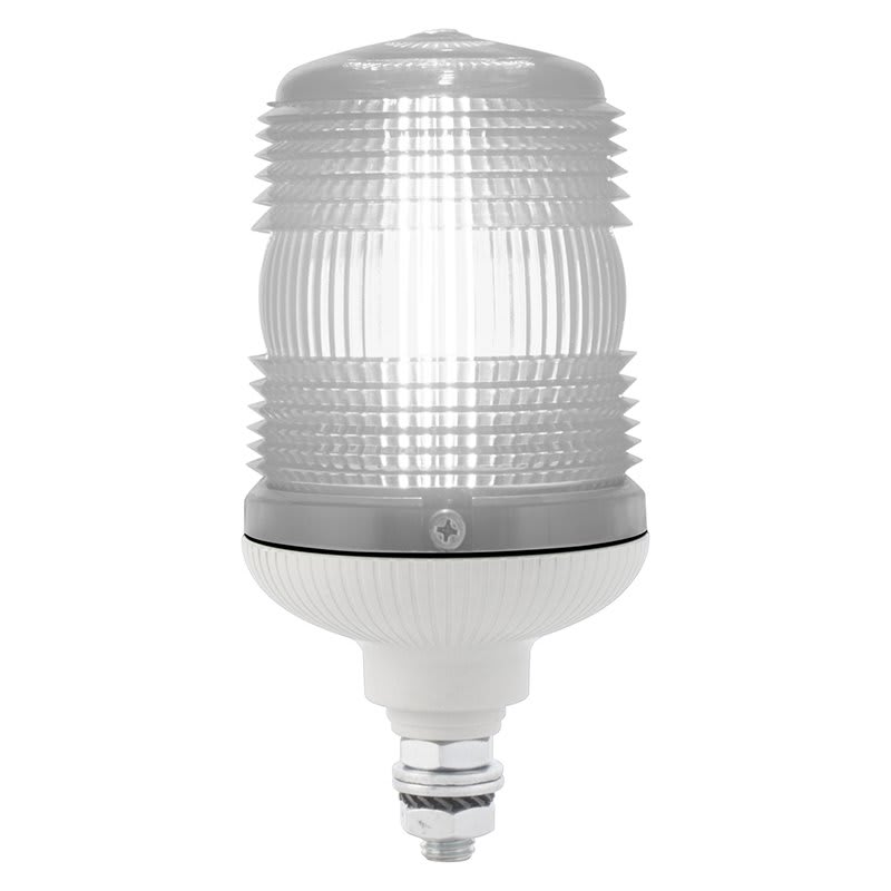 SIRENA - MINIFLASH X , luce a flash, Xeno, IP 54, V12/24ACDC, base GRIGIA P