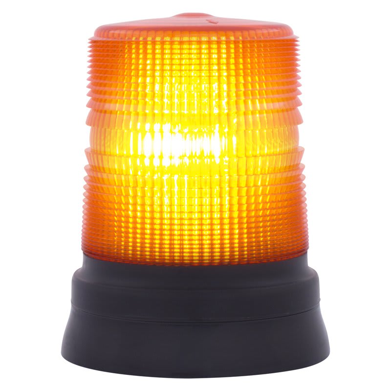 SIRENA - STR LED86 S, luce versione 86 led, luce light, IP65, V24ACDC, base piana NERA