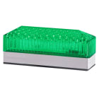 SIRENA - LD 12 LINEAR : fascia luminosa LED verde - luce fissa/flash - IP54 -24VACDC 66463