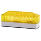 SIRENA - LD 12 LINEAR : fascia luminosa LED giallo - luce fissa/flash - IP54 -V240AC