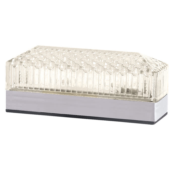 SIRENA - LD 12 LINEAR : fascia luminosa LED bianco - luce fissa/flash - IP54 -V240AC