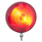 SIRENA - FAROLAMP LED : luce ultra luminosa LED rosso - luce a flash - IP54 - 12/24VACDC