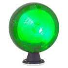 SIRENA - FAROLAMP xeno S VERDE, luce allo xeno, luce a flash, IP54, V240AC, base standard
