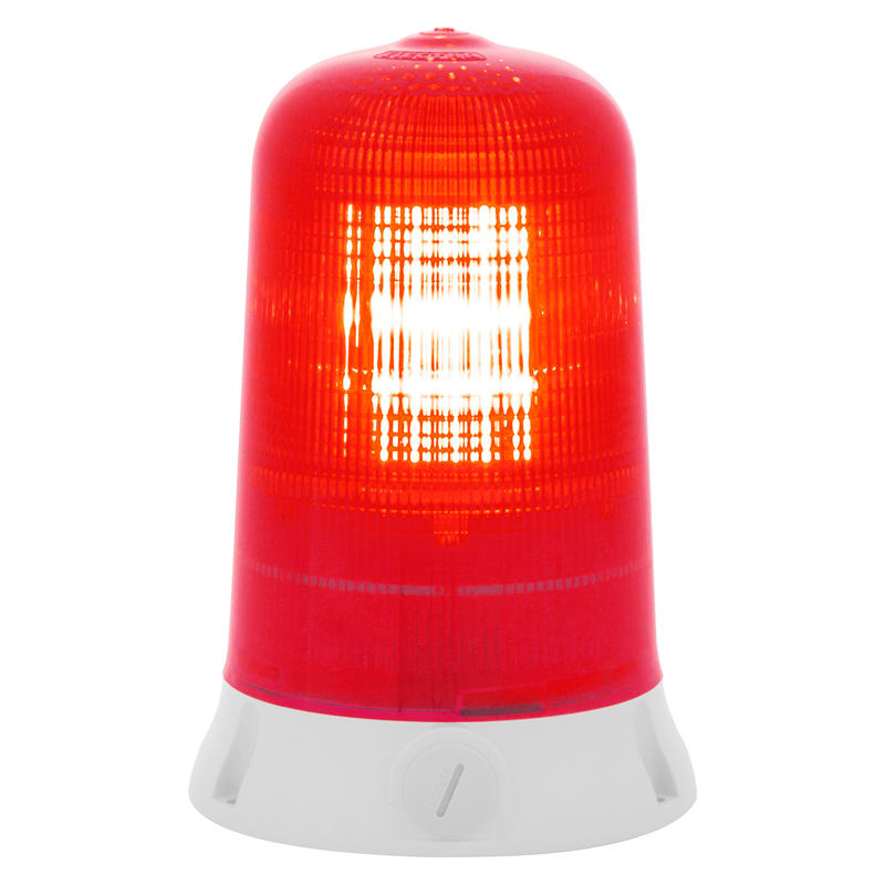 SIRENA - ROTALLARM S xeno ARANCIONE, luce a flash, luce allo xeno, IP65, V240AC, base GRIGIA
