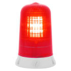 SIRENA - ROTALLARM S xeno ARANCIONE, luce a flash, luce allo xeno, IP65, V240AC, base GRIGIA