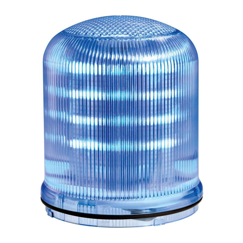 SIRENA - MLINE Dispositivo a LED BLU fisso/lampeggiante/rotante IP66 multitensione