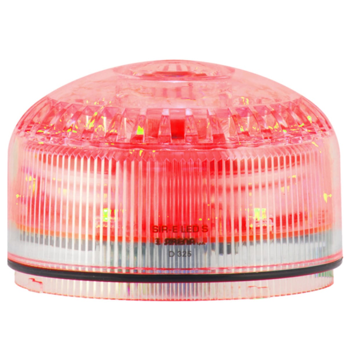SIRENA - MLINE Combinato sonoro/luminoso ROSSO luce fissa/strobo 105db 32 suoni IP65