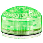 SIRENA - MLINE Combinato sonoro/luminoso VERDE luce fissa/strobo 105db 32 suoni IP65