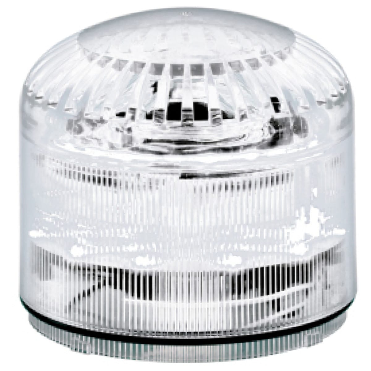 SIRENA - MLINE Combinato sonoro/luminoso bianco luce fissa/strobo 115db 32 suoni IP65