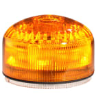 SIRENA - MLINE Combinato sonoro/luminoso ARANCIONE luce fissa/strobo 105db 32 suoni IP65