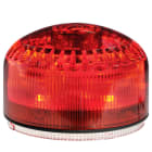 SIRENA - MLINE Combinato sonoro/luminoso ROSSO luce fissa/strobo 105db 32 suoni IP65