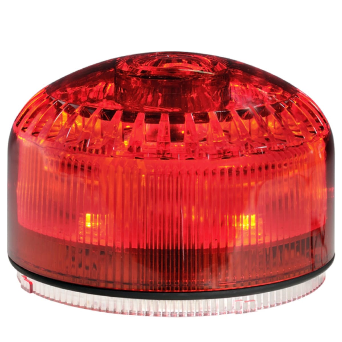 SIRENA - MLINE Combinato sonoro/luminoso ROSSO luce fissa/strobo 105db 32 suoni IP65