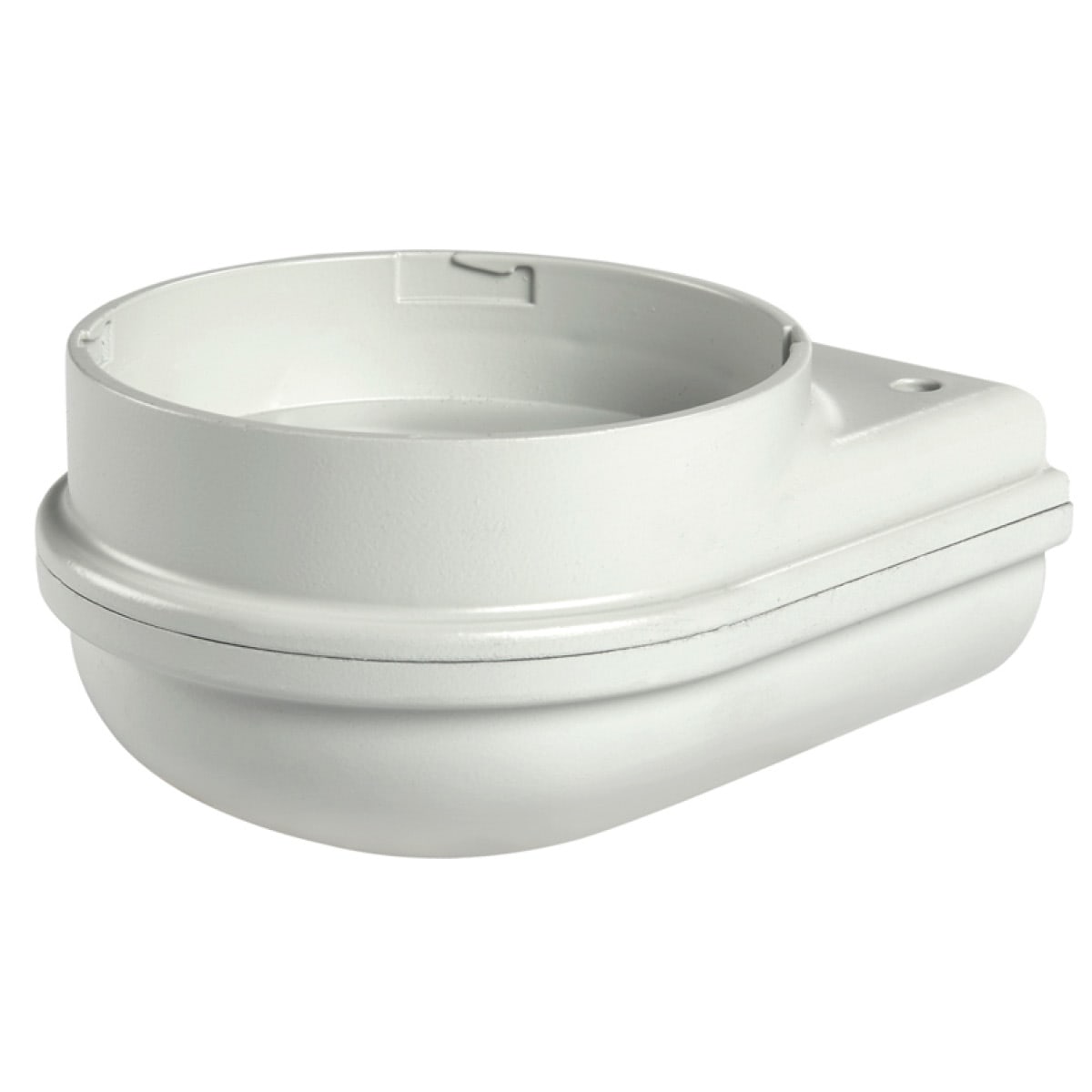 SIRENA - MLINE Base a parete GRIGIA cablaggio dalla base e dal retro V120/240 AC