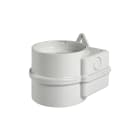 SIRENA - MLINE Base a parete GRIGIA installazione di 2 dispositivi MLINE V12/24 ACDC 90372