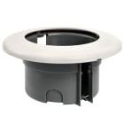 SIRENA - MLINE Base ad incasso montaggio controsoffitto BIANCA V12/24 ACDC