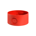 SIRENA - MLINE Base ad incasso montaggio controsoffitto rossa V120/240 ACDC