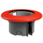 SIRENA - MLINE Base ad incasso montaggio controsoffitto rossa V40/80 ACDC