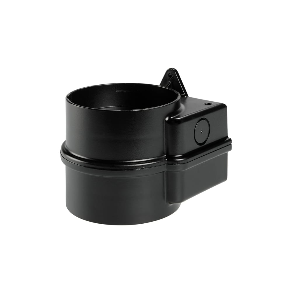 SIRENA - MLINE Base a parete NERA installaazione di 2 dispositivi MLINE V40/80 ACDC