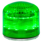 SIRENA - MLINE Combinato sonoro/luminoso VERDE luce fissa/strobo 115db 32 suoni IP65
