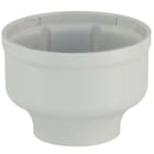 SIRENA - MLINE Base GRIGIA installazione su tubo filettato di 1*1/2 NPT V12/24 ACDC