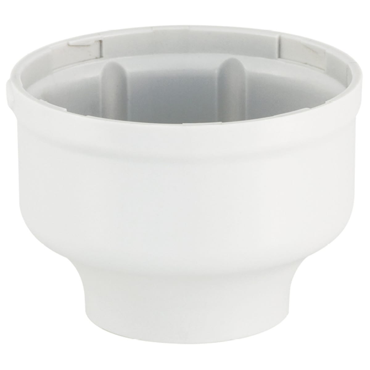 SIRENA - MLINE Base bianca per installazione su tubo filettato di 1*1/2 NPT V12/24 ACDC
