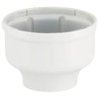 SIRENA - MLINE Base bianca per installazione su tubo filettato di 1*1/2 NPT V12/24 ACDC