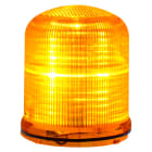 SIRENA - MLINE Luce a LED ARANCIONE lampeggiante/strobo/random IP66 multitensione