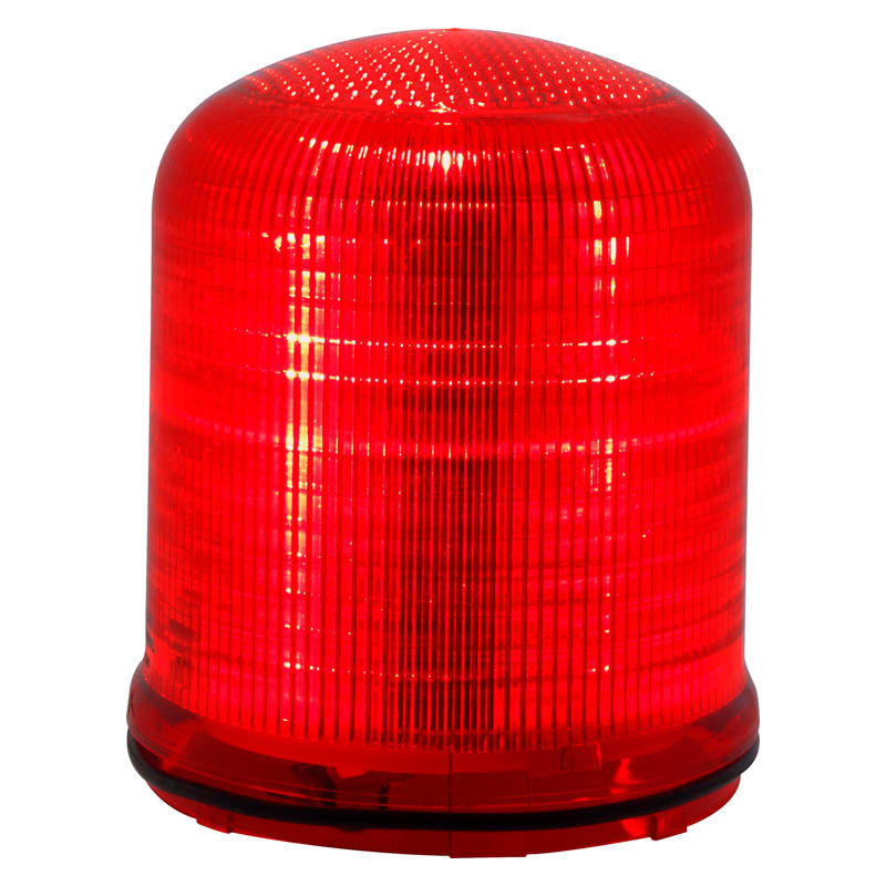 SIRENA - MLINE Luce a LED ROSSA lampeggiante/strobo/random IP66 multitensione