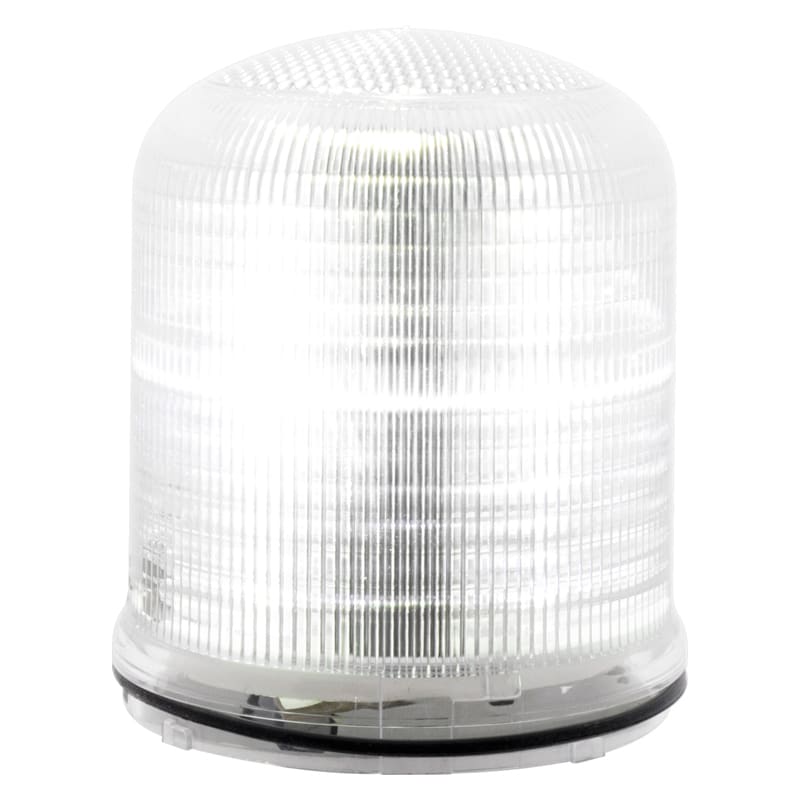 SIRENA - MLINE Luce a LED BIANCA lampeggiante/strobo/random IP66 multitensione