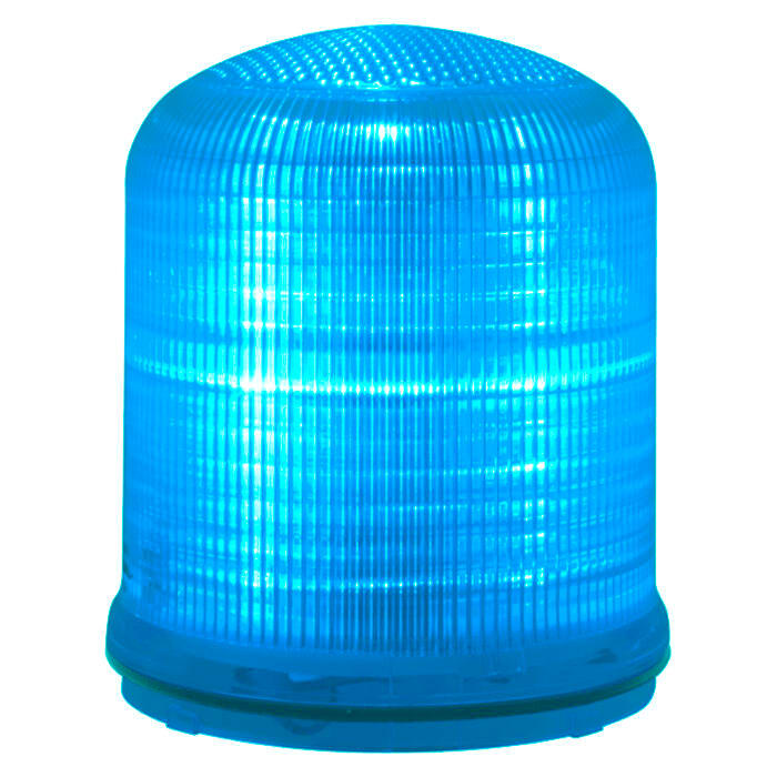 SIRENA - MLINE Luce a LED BLU lampeggiante/strobo/random IP66 multitensione