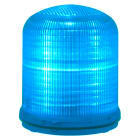 SIRENA - MLINE Luce a LED BLU lampeggiante/strobo/random IP66 multitensione