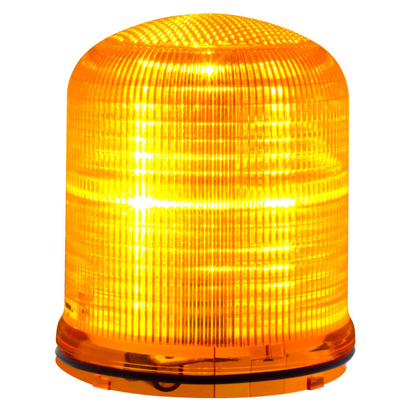 SIRENA - MLINE Luce a LED ARANCIONE lampeggiante/strobo/random IP66 multitensione