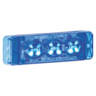 SIRENA - FWL segnalatore lineare a LED luce fissa e flash (triplo lampeggio) IP66 V12/24DC 90980