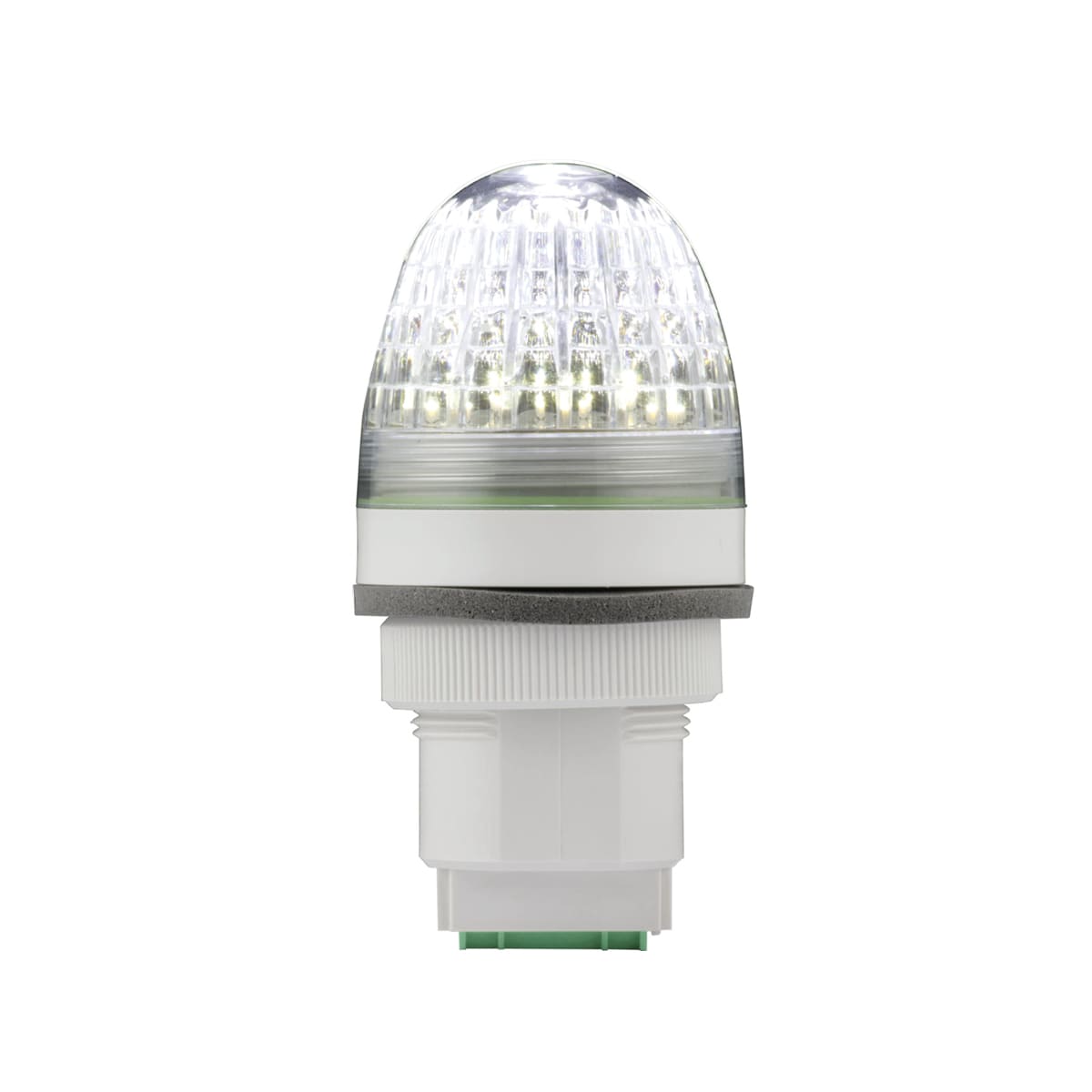 SIRENA - P40 S : indicatore a LED bianco - effetto fisso/lampeggiante/strobo - IP66 V12/24ACDC