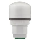 SIRENA - P40A buzzer piezoelettrico suono intermittente e continuo 85db IP65 V12/24ACDC base GRIGIA 91177