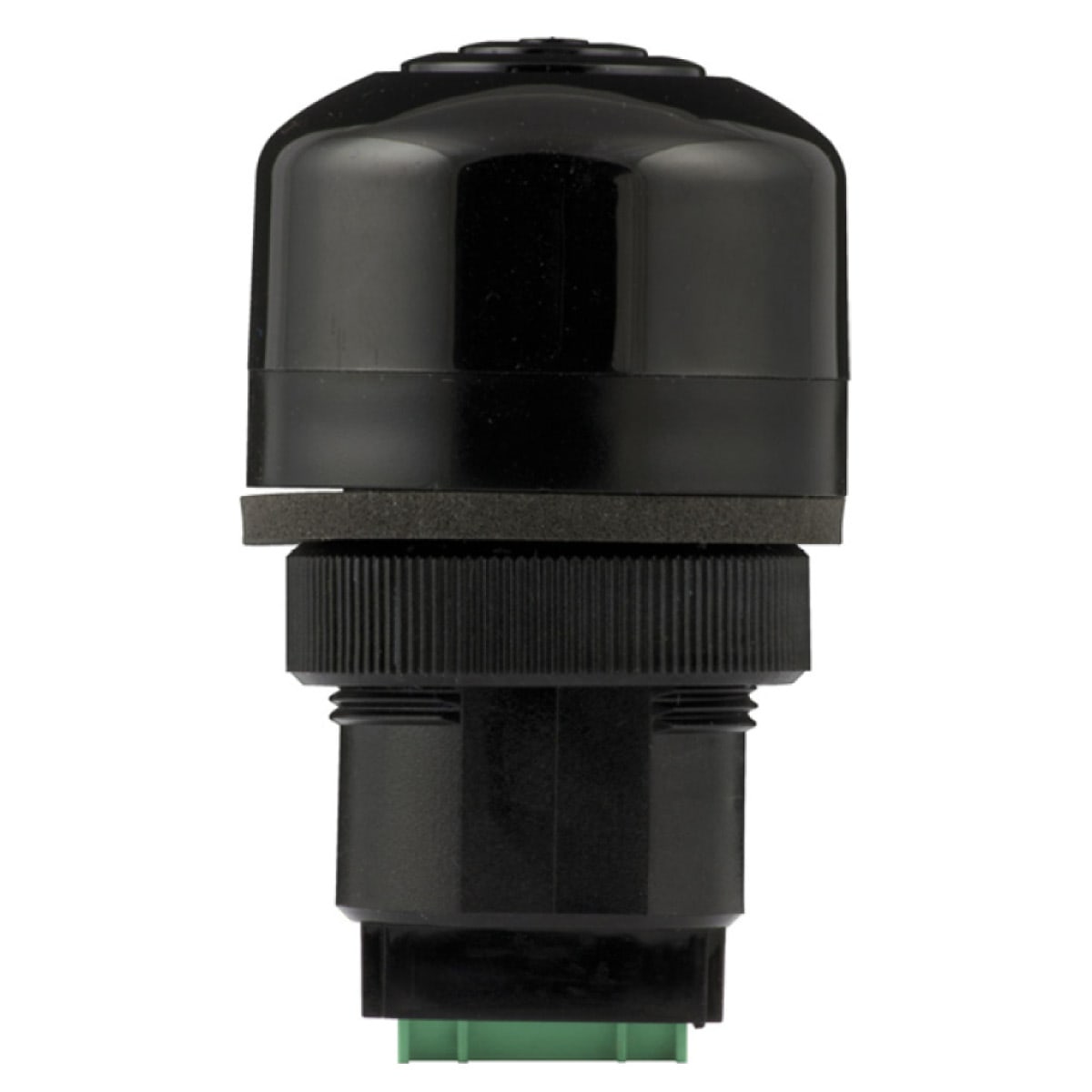 SIRENA - P40A buzzer piezoelettrico suono intermittente e continuo 85db IP65 V12/24ACDC base NERA