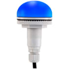 SIRENA - LUCE A LED AD INCASSO P50 S BLU 12/24VCACC IP66 MULTIFUNZIONE PRESSACAVO M12