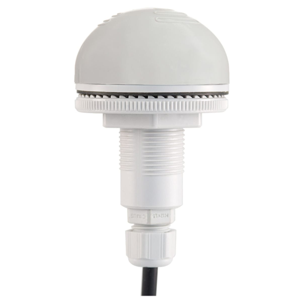 SIRENA - BUZZER AD INCASSO P50 A LED 92DB IP65 GRIGIO 12/24VCACC MULTIFUNZIONE P-C M12