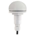 SIRENA - BUZZER AD INCASSO P50 A LED 92DB IP65 GRIGIO 12/24VCACC MULTIFUNZIONE P-C M12 91327