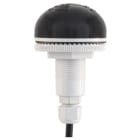 SIRENA - BUZZER AD INCASSO P50 A LED 92DB IP65 NERO 12/24VCACC MULTIFUNZIONE P-C M12